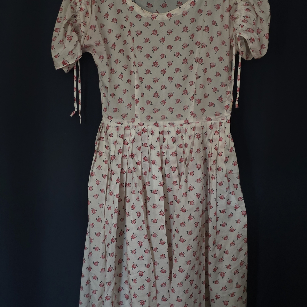 Floral Pink Kids Dress